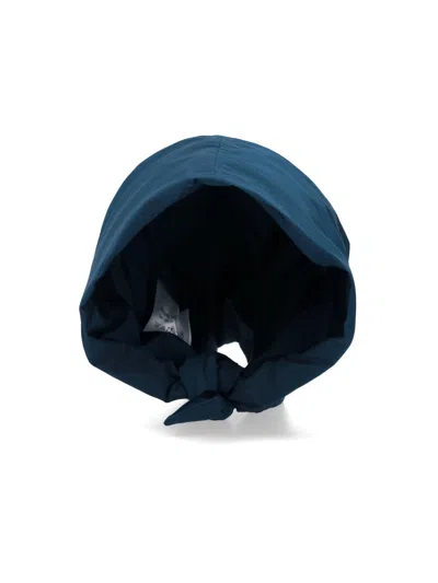 Cape Padded Hood In Blue