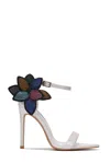 Cape Robbin Eilis Heel In White In White