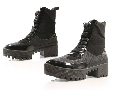 Cape Robbin Women's Commander Combat Boots In Black