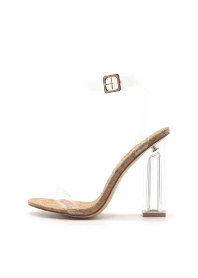 Cape Robbin Women's Maria-2 High Heel In Cork In Multi