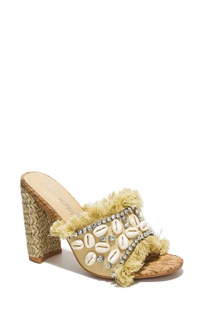 Cape Robbin Women's Shelly Heels In Beige In Nude