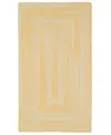 Capel Bambini 0377 2'x8' Runner Area Rug In Gold,white