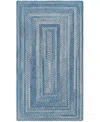 Capel Bambini 0377 2'x8' Runner Area Rug In Mist