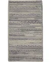 Capel Bayview 0036 2'3"x9' Runner Area Rug In Slate,gray