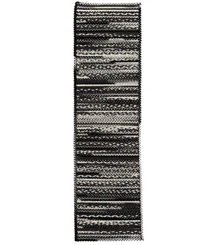 Capel Bayview 0036 2'x8'runner Area Rug In Black