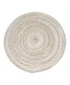 Capel Bayview 0036 9'6x9'6 Round Area Rug In Neutral