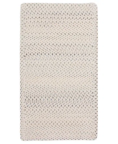 Capel Dramatic Static 0027 2'3"x9' Runner Area Rug In Ivory,gray