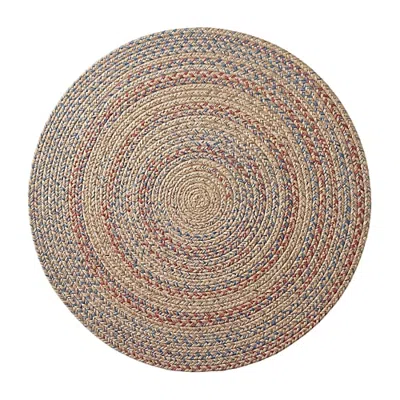 Capel Inc. 27x48 Andreanna Braided Reversible Indoor Rectangular Area Rug In Brown