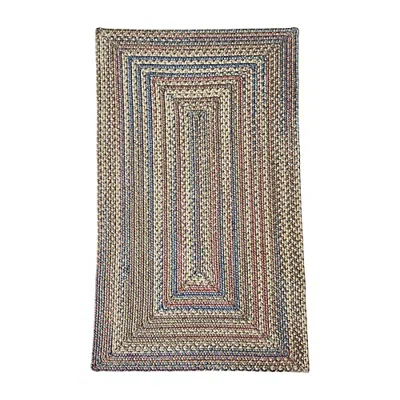 Capel Inc. 27x48 Andreanna Braided Reversible Indoor Rectangular Area Rug In Gray