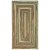 Capel Inc. Bangor Concentric Braided Rectangular Rugs In Sand