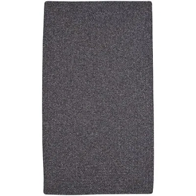 Capel Inc. Candor Concentric Braided Rectangular Rugs In Gray