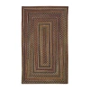 Capel Inc. Capel American Traditions Braided Wool Indoor Rectangular Area Rug In Brown