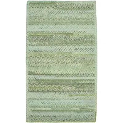 Capel Inc. Harborview Cross Sewn Braided Rectangular Rugs In Green