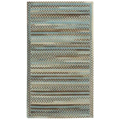 Capel Inc. Kill Devil Hill Cross Sewn Braided Rectangular Rugs In Sand
