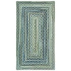 Capel Inc. Manchester Concentric Braided Rectangular Rugs In Blue