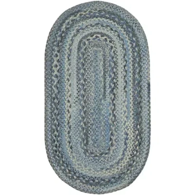 Capel Inc. Oval Rugs In Blue