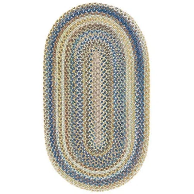 Capel Inc. Oval Rugs In Blue