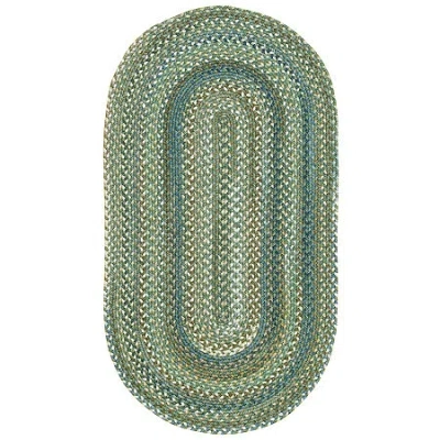 Capel Inc. Oval Rugs In Green