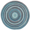 Capel Inc. Round Rugs In Blue