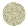 Capel Inc. Sea Pottery Concentric Braided Round Rugs In Sand