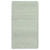 Capel Inc. Vivid Braided Reversible Indoor Rectangular Area Rug In White