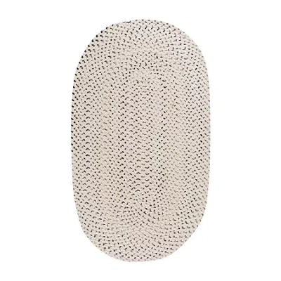 Capel Inc. Vivid Multi Braided Reversible Indoor Oval Accent Rug In Gray