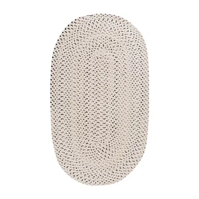 Capel Inc. Vivid Multi Braided Reversible Indoor Oval Area Rug In Gray