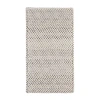 Capel Inc. Vivid Multi Braided Reversible Indoor Rectangular Accent Rug In White