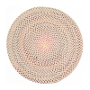 Capel Inc. Vivid Multi Braided Reversible Indoor Round Area Rug In Multi