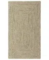 Capel Sea Glass Rectangular Braid 2' X 3' Indoor/outdoor Area Rug