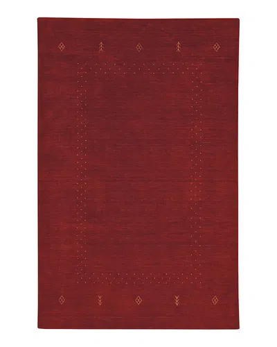 Capel Simply Gabbeh 550 Area Rug, 10' X 14' In Burgundy