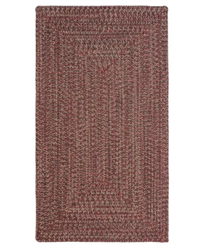 Capel Stockton 0224 2'3"x9' Runner Area Rug In Dark Red