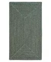 Capel Stockton 0224 2'x8' Runner Area Rug In Dark Green