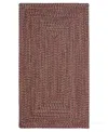 Capel Stockton 0224 7'x9' Area Rug In Dark Red