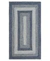 Capel Sturbridge 0223 2'3"x9' Runner Area Rug In Ocean