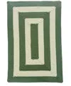 Capel Timeless Indoor/outdoor 0160 Concentric 8'x11' Area Rug In Green