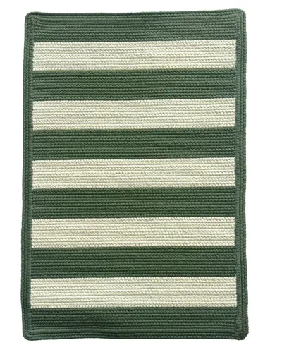 Capel Timeless Indoor/outdoor 0160 Cross Sewn 4'x6' Area Rug In Green
