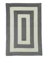 Capel Timeless Indoor/outdoor 0160q Concentric Area Rug 2'3x4'0 In Gray