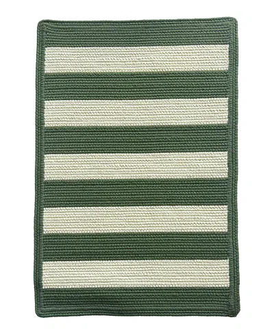 Capel Timeless Indoor/outdoor 0160x Cross Sewn Area Rug 7'0x9'0 In Green