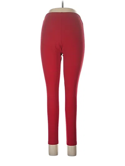 Pre-owned Capella Apparel Active Pants In Red