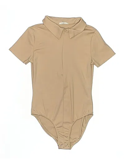 Pre-owned Capella Apparel Bodysuit In Brown