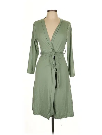 Pre-owned Capella Apparel Casual Dress In Green