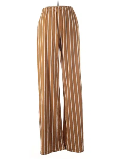 Pre-owned Capella Apparel Casual Pants In Gold