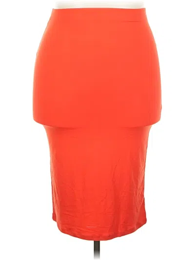 Pre-owned Capella Apparel Casual Skirt In Orange