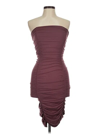 Pre-owned Capella Apparel Cocktail Dress In Burgundy