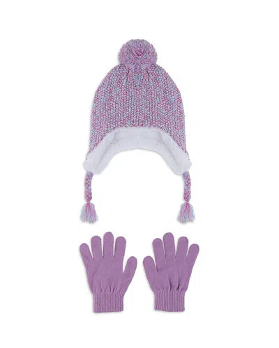 Capelli Girls' Multi Color Hat & Gloves Set - Big Kid
