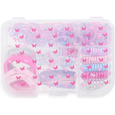 Capelli New York Kids'  300-piece Assorted Hair Accessories In Pink