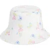 Capelli New York Butterfly Reversible Bucket Hat In Blue Combo