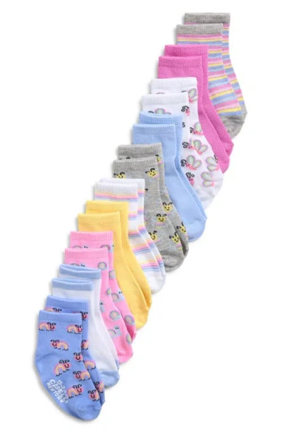 Capelli New York Kids'  Icon Assorted 10-pack Gripper Crew Socks In Multi