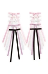 CAPELLI NEW YORK KIDS' 10-PACK BOW CLIPS